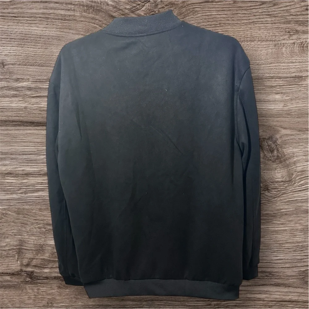 V.I.P Collection Men's Black Bomber Jacket